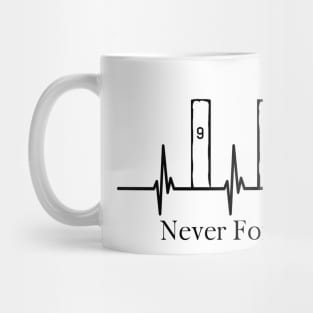 9/11 Never Forget Mug